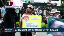 Demo di Depan Kantor Kemenag, Ini Tuntutan Massa PA 212 Terhadap Menteri Agama