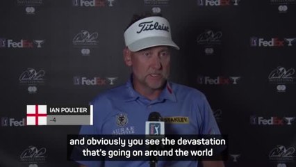 Wearing Ukrainian colours 'least I can do' - Poulter