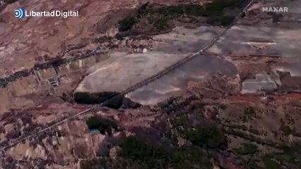 Imágenes de satélite muestran un kilométrico convoy ruso acercándose a Kiev