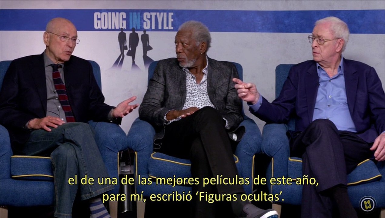 Alan Arkin, Michael Caine, Morgan Freeman Interview 2: Un golpe con estilo