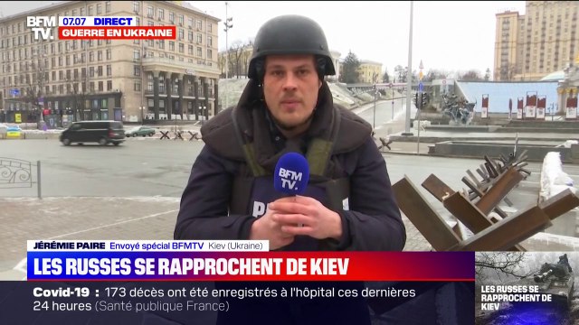 Barrages, checkpoints..: au 13e jour de guerre, Kiev se prépare à un potentiel assaut des soldats russes