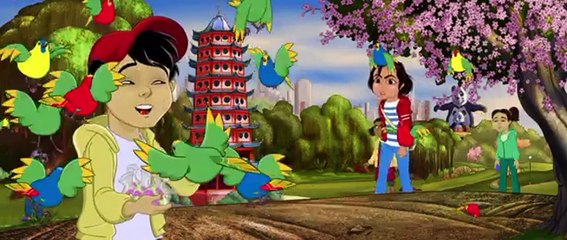 Nur y el templo del dragón Tráiler