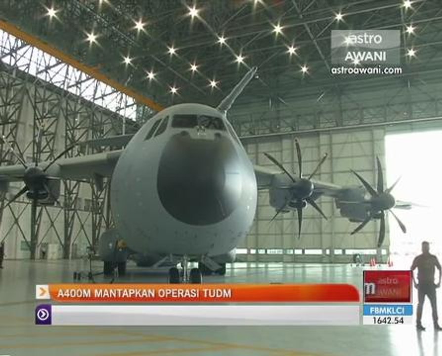 A400M mantapkan operasi TUDM