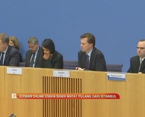 Jerman dalam usaha bawa mayat pulang dari Istanbul