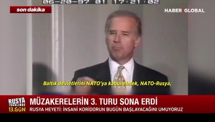 ABD Başkanı Joe Biden'ın 25 yıl önceki sözleri dikkat çekti