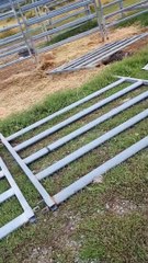 Horse trap yards at Long Plain are destroyed