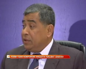 PDRM tidak berkompromi anggota terlibat jenayah