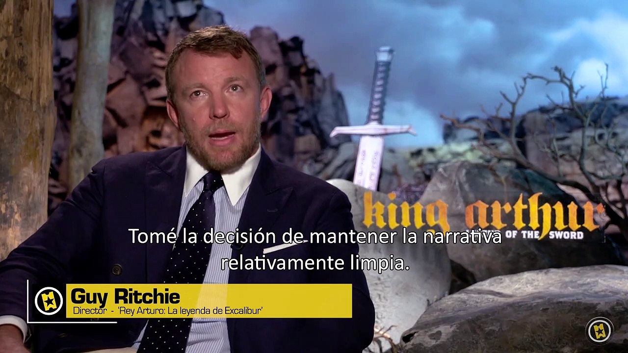 Djimon Hounsou, Charlie Hunnam, Guy Ritchie Interview : Rey Arturo: La leyenda de Excalibur