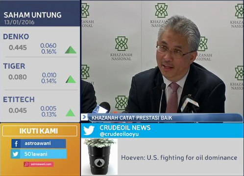 Khazanah Nasional Bhd catat prestasi baik