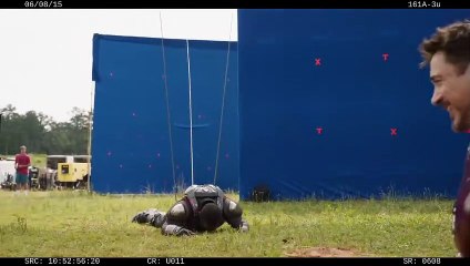 Capitão América: Guerra Civil Making of (4) "Erros de gravação"