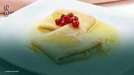 Vídeo Receta: Crêpes suzette al cointreau