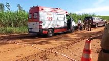 Morador de Umuarama morre em colisão frontal entre moto e caminhonete