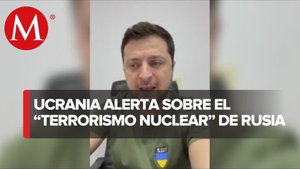 Zelenski pide a Europa "despertar" tras ataque de Rusia a central nuclear