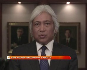 Bank Negara kekalkan OPR 3 peratus