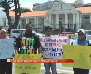 NGO desak selesai segera masalah banjir