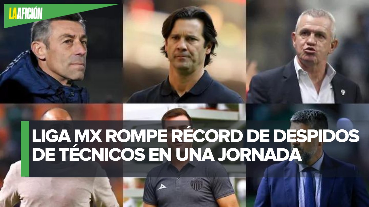 Desfile de técnicos, a mitad de torneo han sido cesados 7 directores técnicos