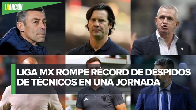 Desfile de técnicos, a mitad de torneo han sido cesados 7 directores técnicos