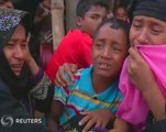 Rohingyas flee Myanmar violence