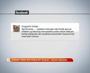 Gesaan tarik diri Piala AFF Suzuki 2016 - Reaksi netizen