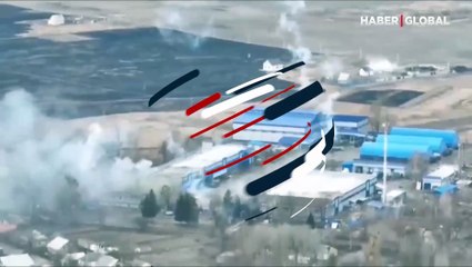 Ukrayna'da geçici Rus üssü vuruldu