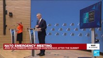 REPLAY: NATO Secretary General Jens Stoltenberg gives press conference after meeting over Ukraine