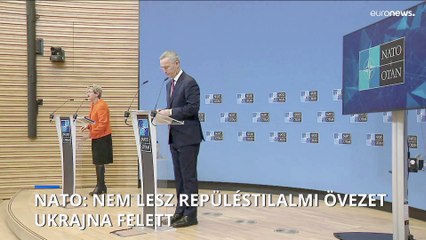 A NATO nemet mondott az ukránok kérésére: nem lesz repüléstilalmi zóna