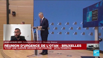Ukraine : pas d’intervention directe de l’Otan pour éviter "une guerre totale en Europe"