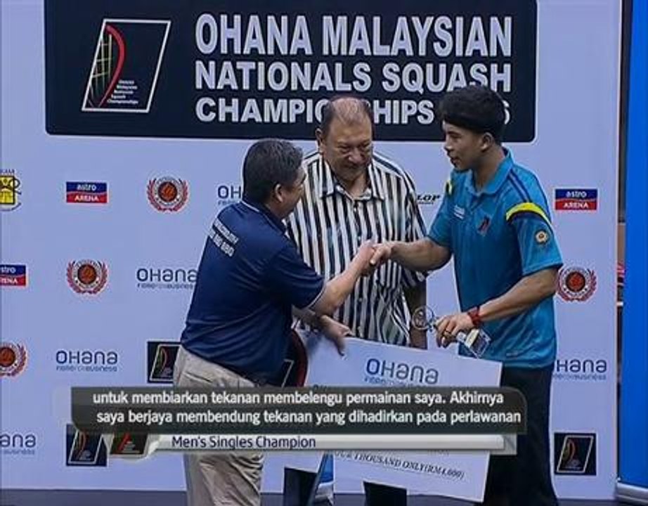 Aksi Final Skuasy Kebangsaan 2016