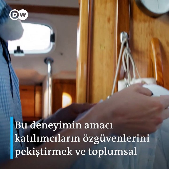 Yalnızca otizmli yolculardan oluşan bir yelkenli seyehati...