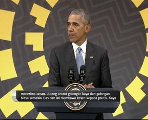 Barack Obama gesa dunia terus amalkan perdagangan terbuka