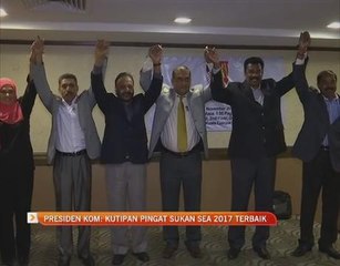 Presiden KOM: Kutipan pingat Sukan SEA 2017 terbaik