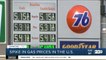 Average gas price in Los Angeles hits $5 per gallon; some U.S. cities seeing $6 gas prices