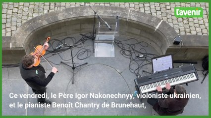 Soutien musical aux Ukrainiens à Tournai