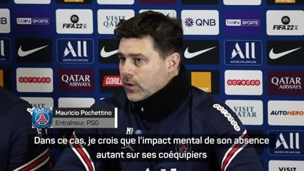 27e j. - Pochettino : "L'absence de Mbappé ? Un impact très important"