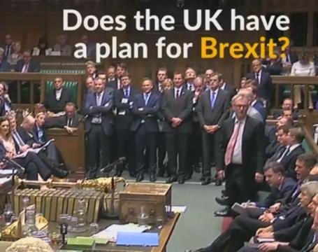 British PM Theresa May insists she has a 'plan' for Brexit