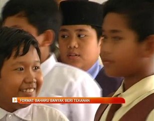 UPSR 2016: Format baharu banyak beri tekanan