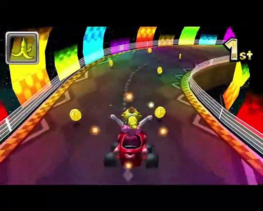 Nintendo 3DS, Mario Kart 7, Music Park, Peach Gameplay
