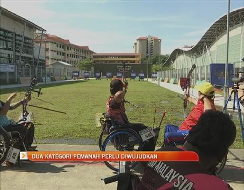 Dua kategori pemanah perlu diwujudkan