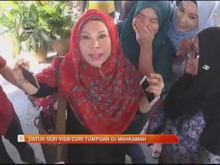 Datuk Seri Vida curi tumpuan di mahkamah
