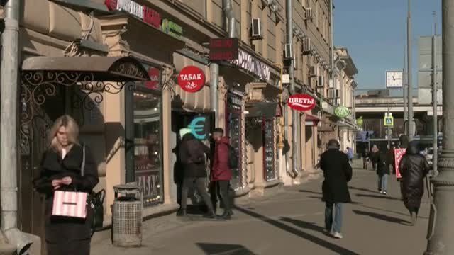 Los ciudadanos rusos ya sufren los efectos de las sanciones