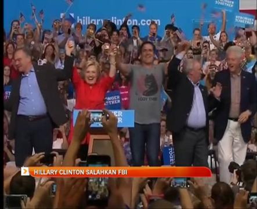 Hillary Clinton salahkan FBI