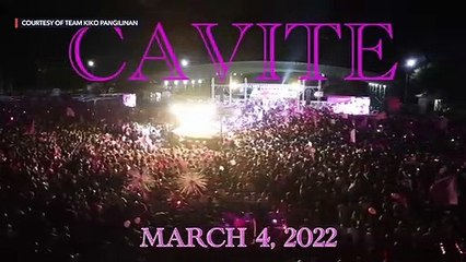 Kakampinks in Cavite show up big time for Leni-Kiko tandem