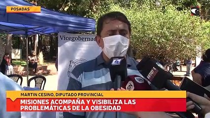 Misiones acompaña y visibiliza las problemáticas de la obesidad