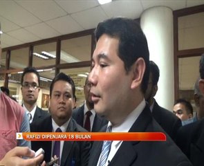 Rafizi Ramli dipenjara 18 bulan
