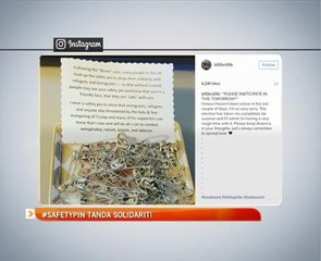 #SafetyPin tanda solidariti