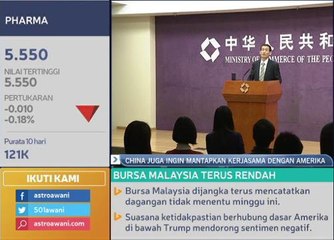 China juga ingin mantapkan kerjasama dengan Amerika