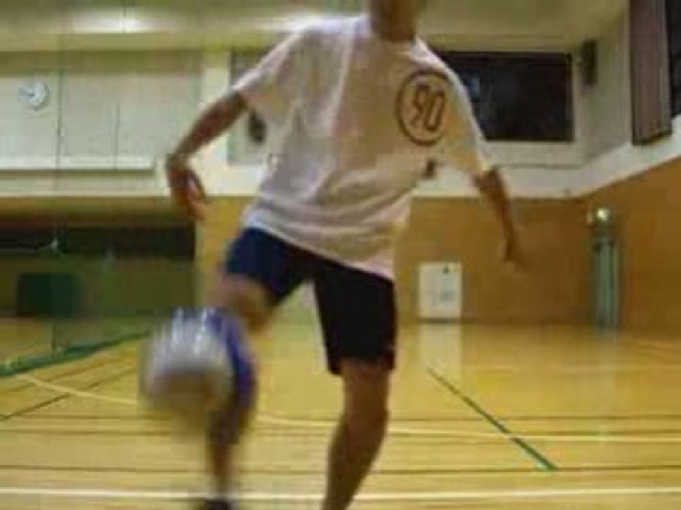 Playing Freestyle Football