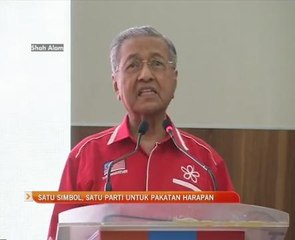 Satu simbol, satu parti untuk Pakatan Harapan