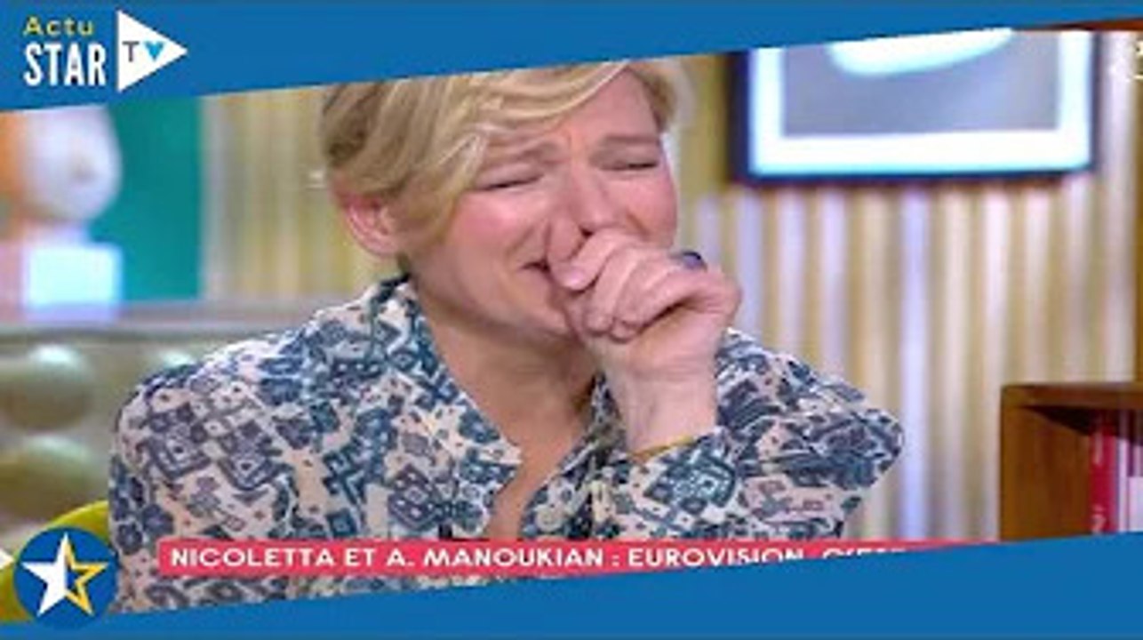 “J'étais persuadée de chanter juste” : Anne-Elisabeth Lemoine surprise par un extrait filmé à son in