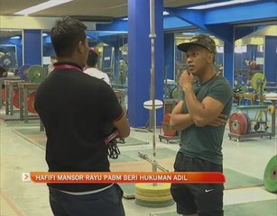 Doping: Hafifi Mansor rayu PABM beri hukuman adil